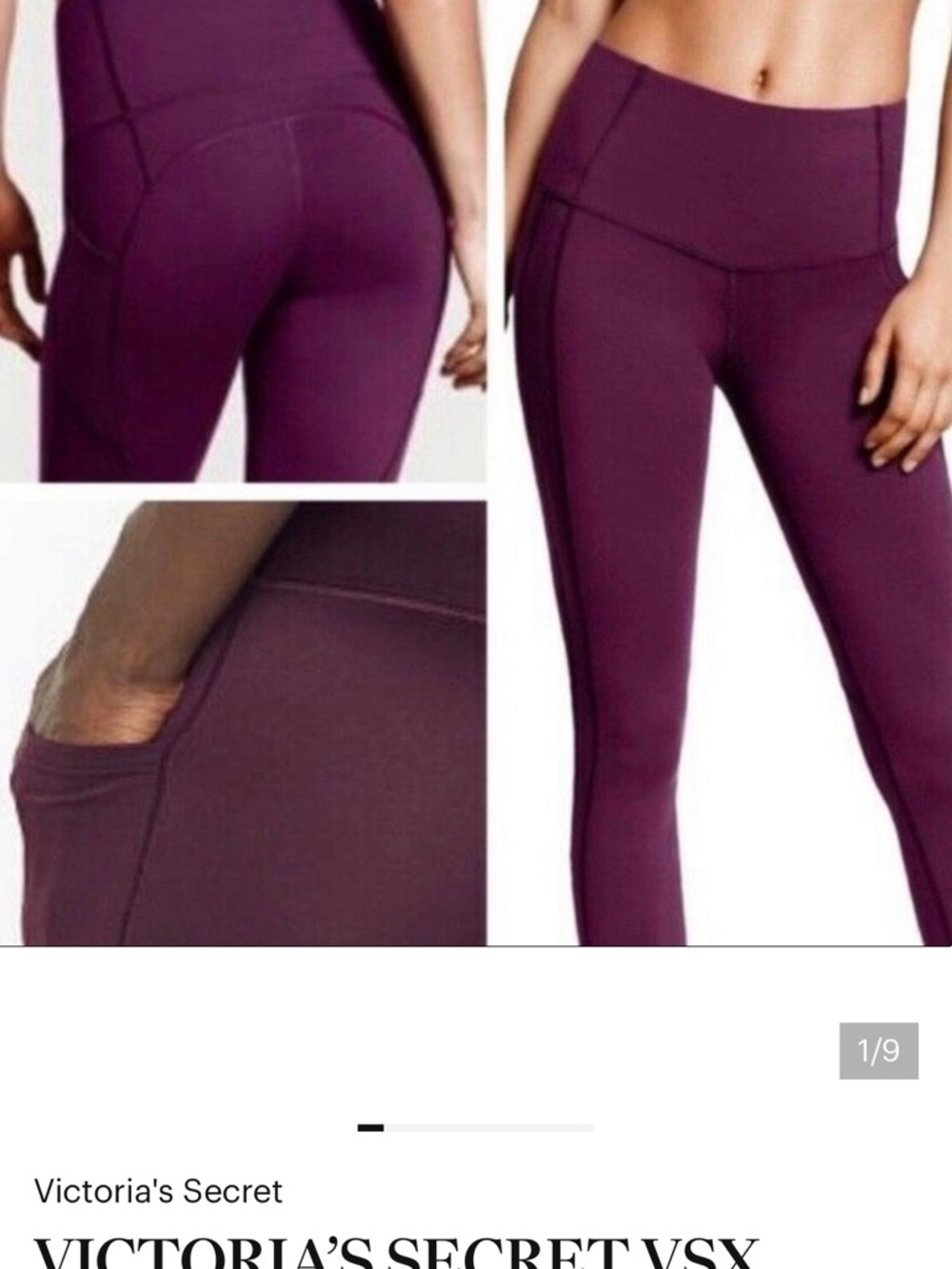 Victoria's Secret Victoria Sport High-Waist Pocket Leggings in Light Green